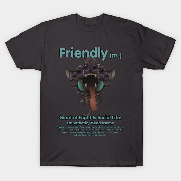 Friendly T-Shirt by Justwillow